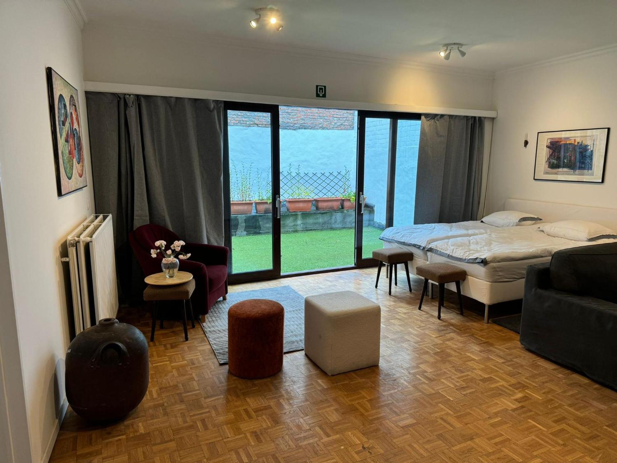 Garden Loft In City Center Meir 1Fl Antwerpen Eksteriør bilde